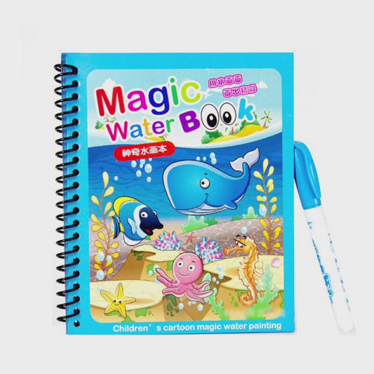 Libros para pintar Mágicos Educativos y Reutilizables (Pack de 5)