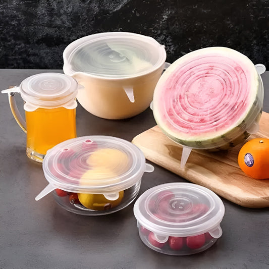 Tapas adaptables de silicona (Pack de 6)