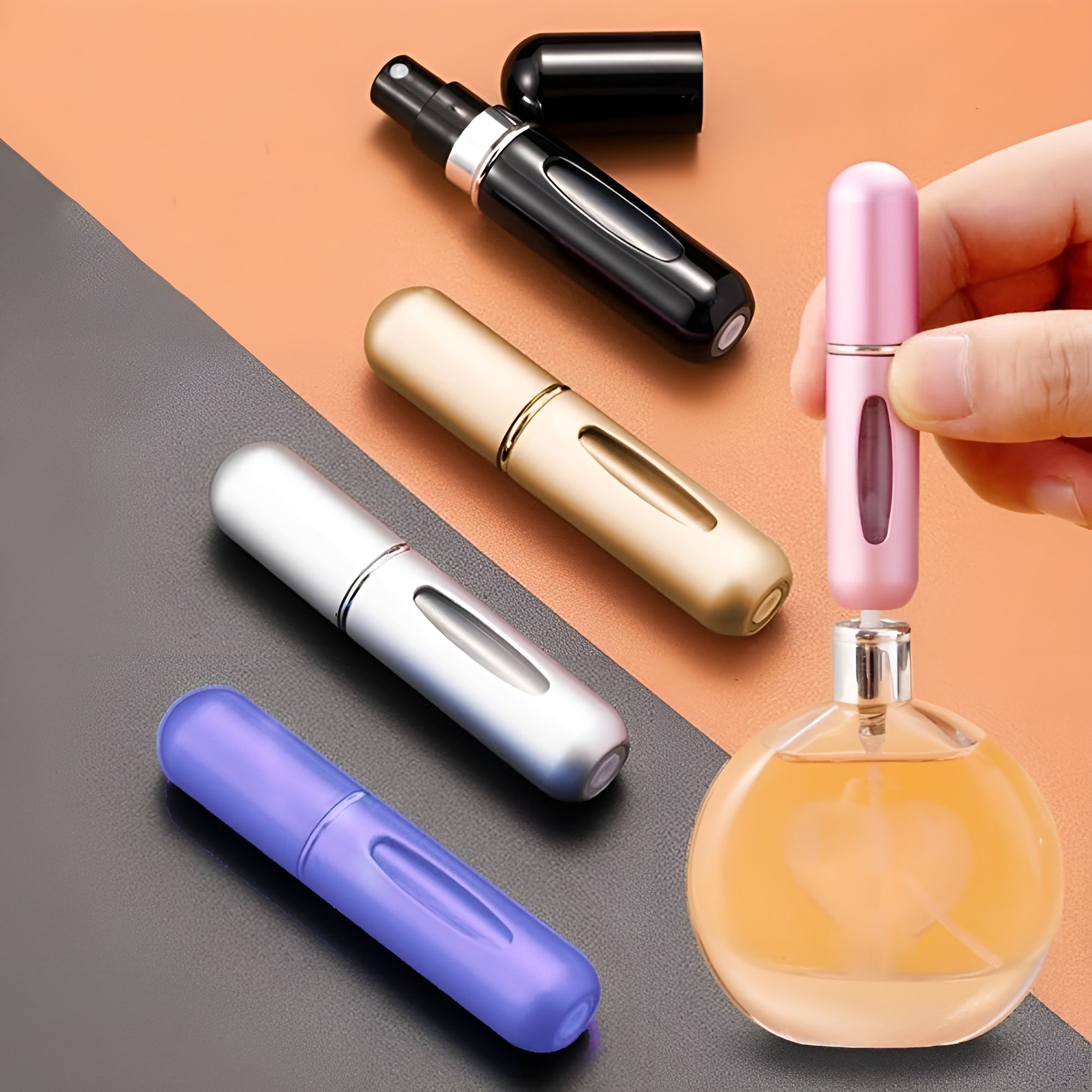 Botella de perfume de 5ml Recargable