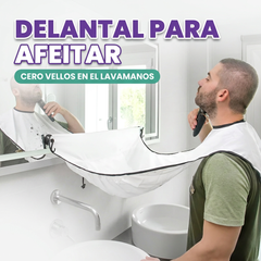 Delantal para afeitado de barba