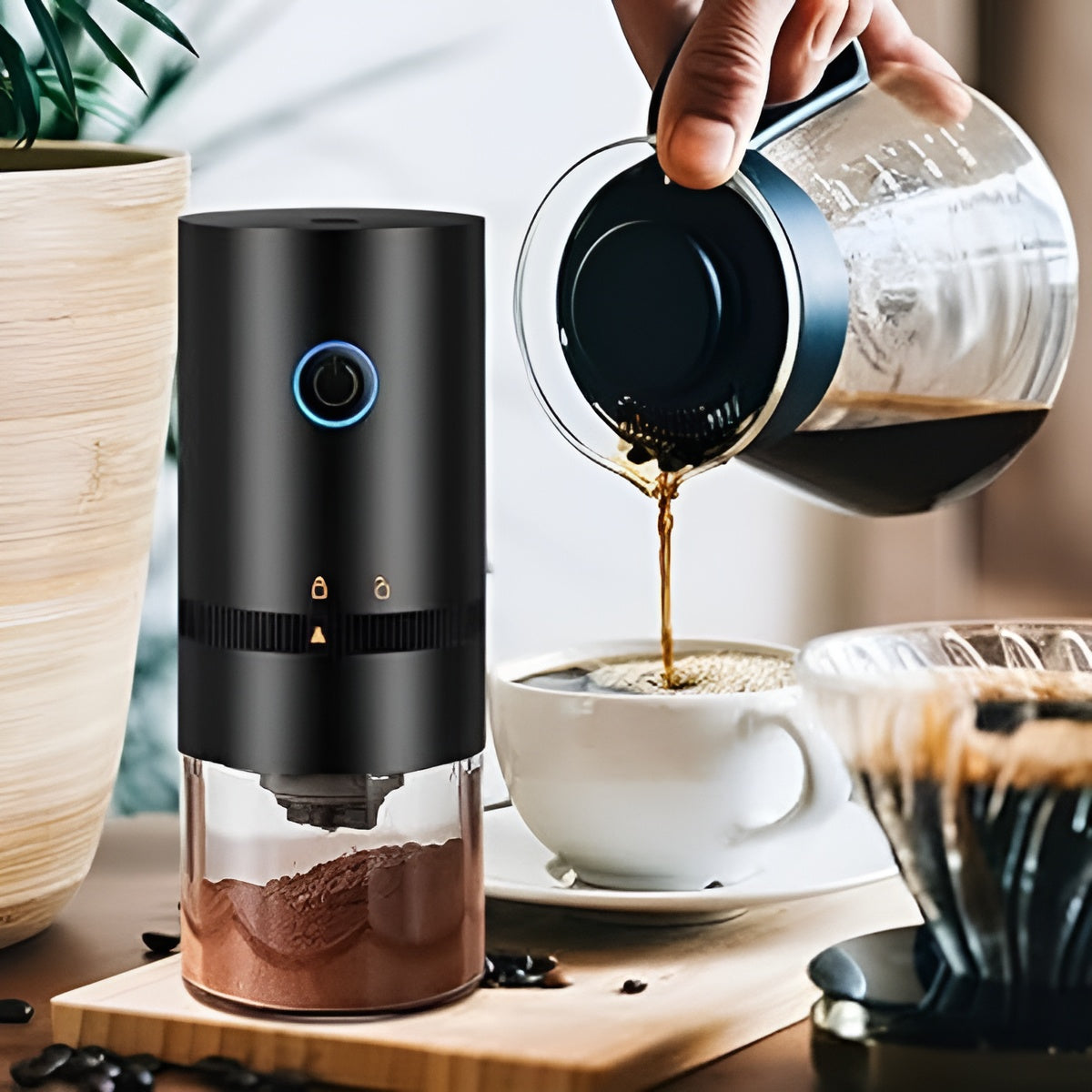 Amoladora eléctrica portátil