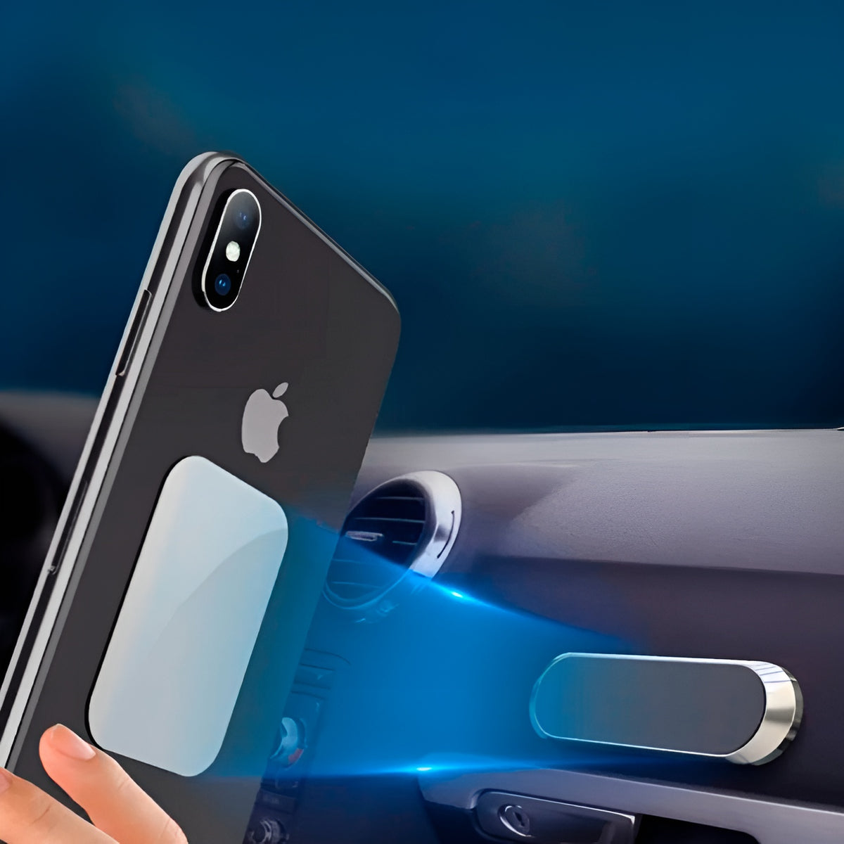 Soporte magnético universal para teléfono 360 – Detalle y presentación – NQLN Store Venezuela