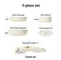 Juego de ollas y sartenes antiadherentes (5 piezas) – Vista detalle del producto – NQLN Store