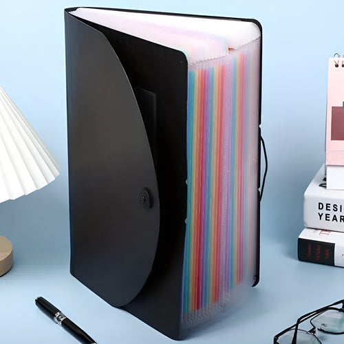 Carpeta organizadora de archivos expandible para oficina