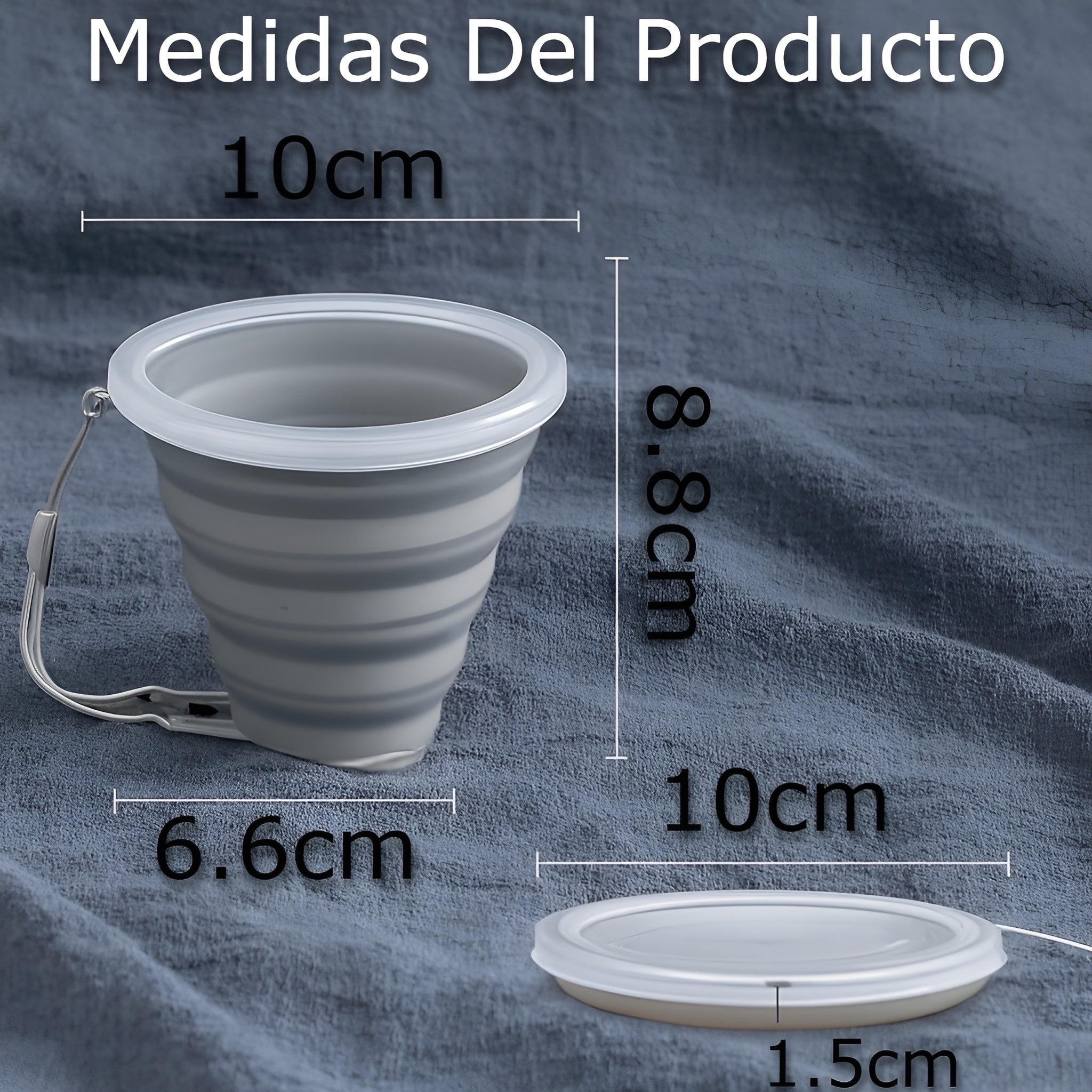 Vaso plegable de silicon – Comprar en Caracas, Margarita y toda Venezuela – NQLN Store