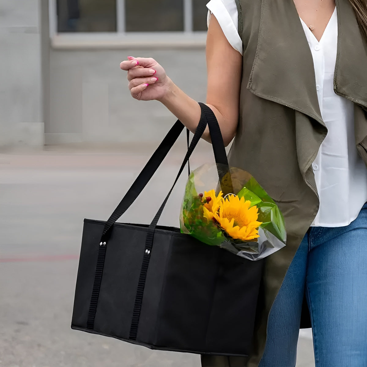 Bolsa de compra plegable