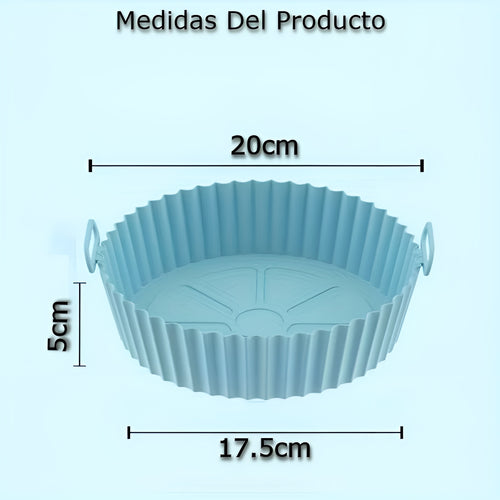 Bandeja de silicona para freidoras de aire