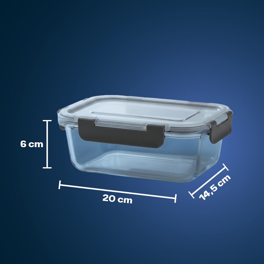 Envases hermeticos de vidrio 5 unidades Vauli – Comprar en Caracas, Margarita y toda Venezuela – NQLN Store