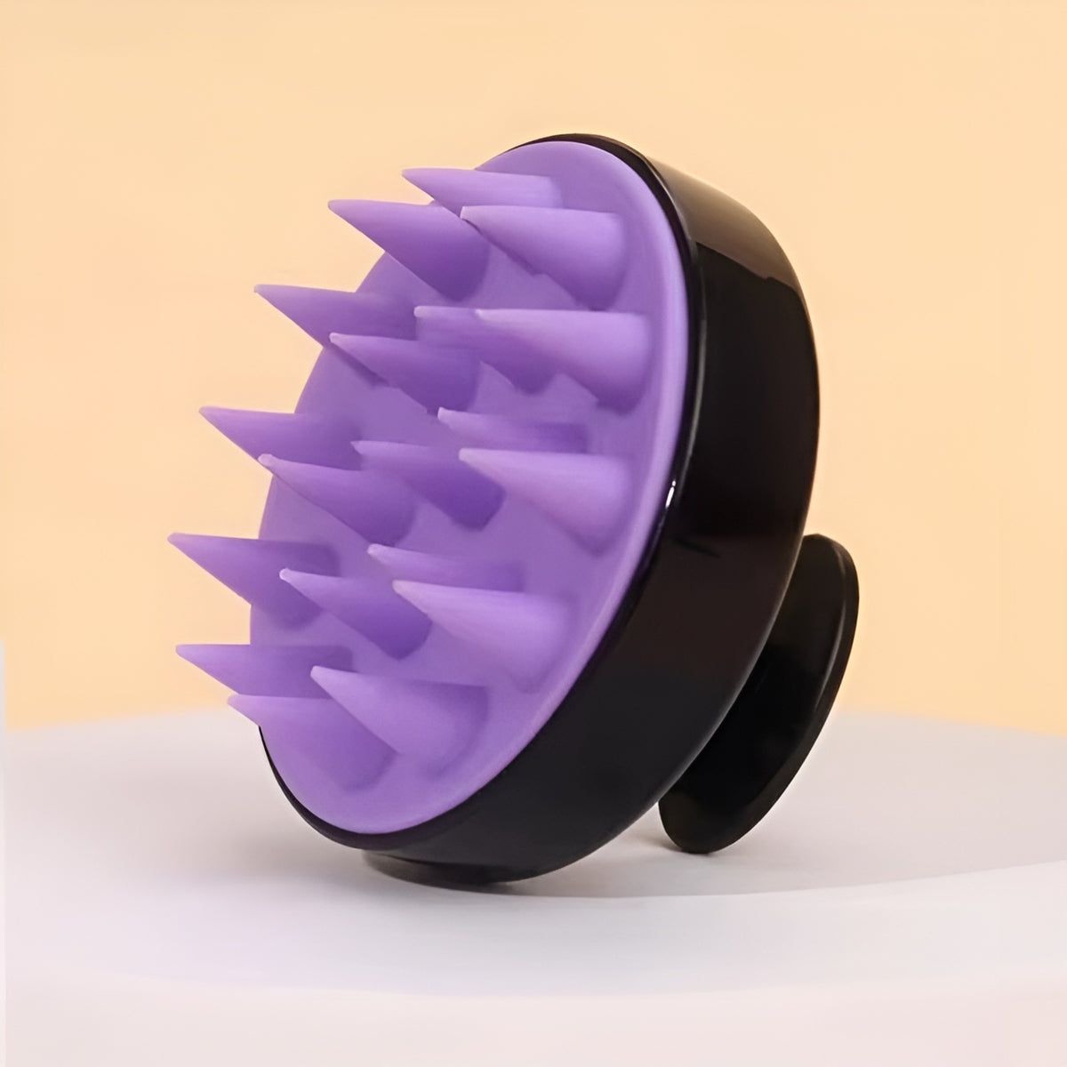 Peine masajeador de silicona para cuero cabelludo