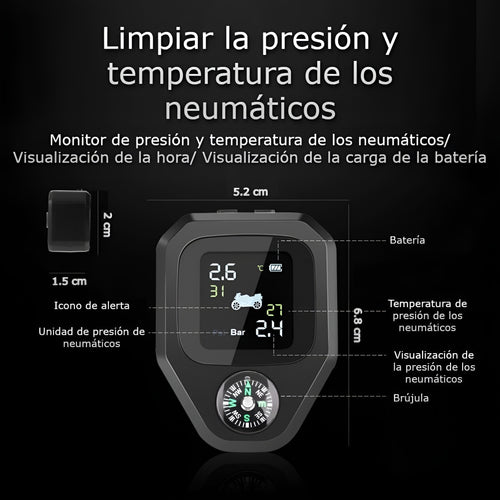 Detector de presion de neumaticos