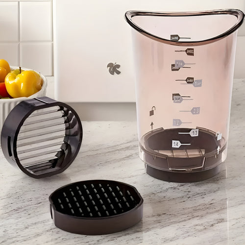 Vaso para cortar frutas