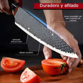 Juego de cuchillos de cocina de acero inoxidable – Tienda online NQLN Store Venezuela