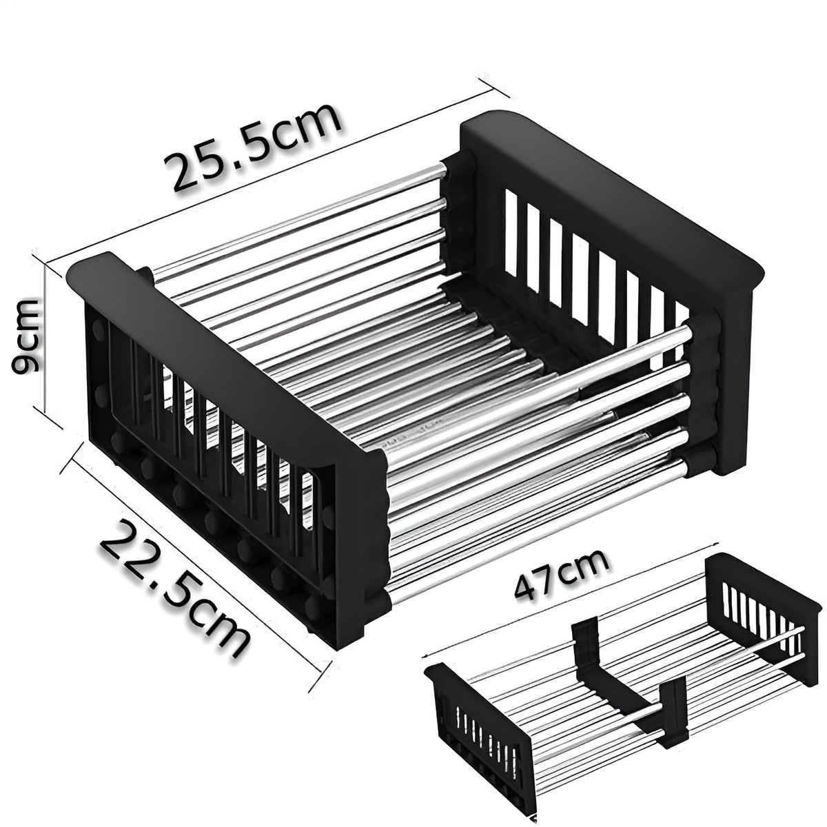 Escurridor de platos de cocina retráctil de acero inoxidable – Al mejor precio en NQLN Store Caracas y Margarita