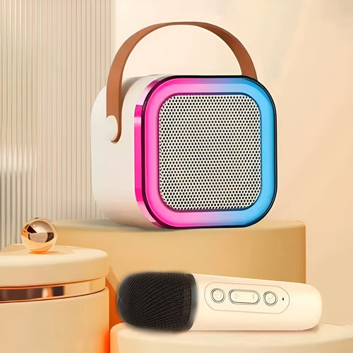 Altavoz inalambrico con Bluetooth karaoke 2 microfonos