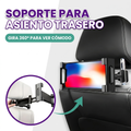 Soporte portatil de telefono para asiento trasero