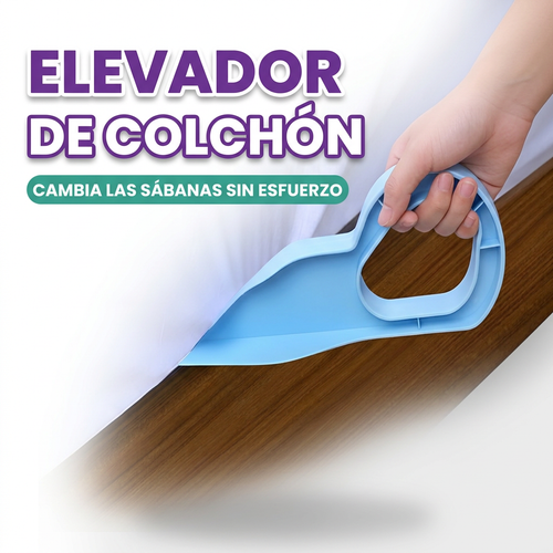 Elevador de colchon para cambiar sabanas