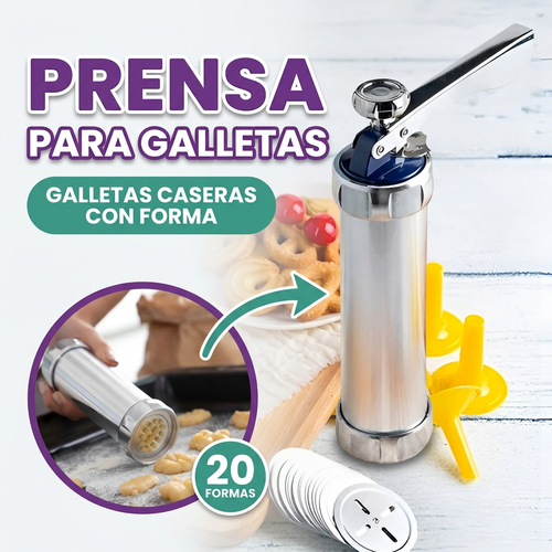 Pistola de prensa para hacer galletas