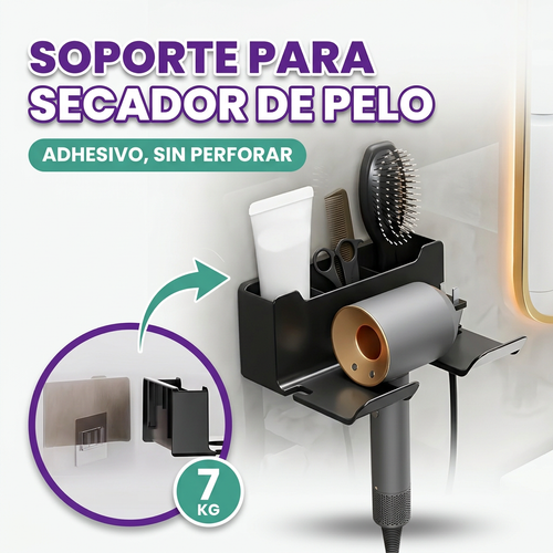 Soporte para secador de pelo