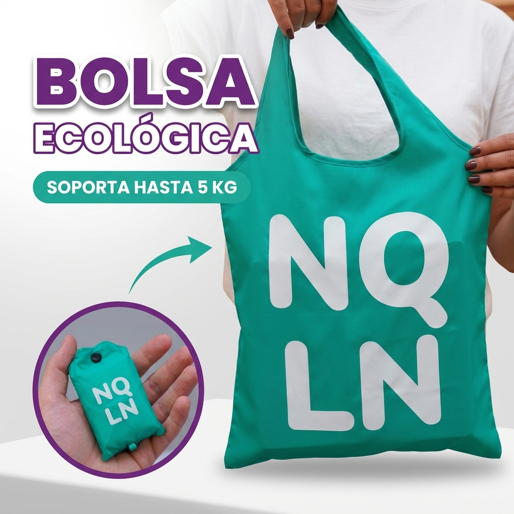 Bolsa ecológica NQLN de regalo - Set Renueva y Decora tu Cocina